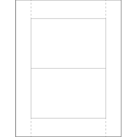 Officespace 4 x 6 in. Vinyl Envelope Insert Cards, 100PK OF2822217